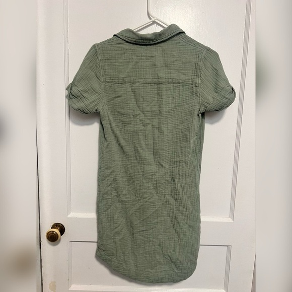 VINEYARD VINES
Margo Double Gauze
Shirt Dress In Sage Olive $158 Size 0 - Picture 6 of 6
